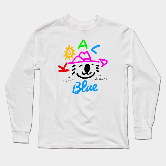 koala blue olivia newton john Long Sleeve T-Shirt by Brunocoffee.id